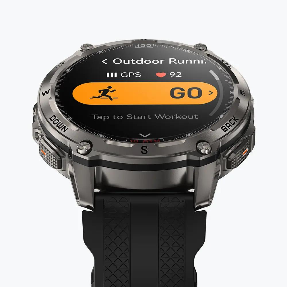 Розумний годинник TANK T4 BLACK KOSPET на малюнкі №5