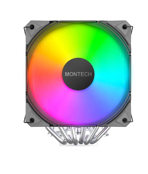 Система охолодження для комп’ютерного процесора MULTI SOCKET BLACK NX600 ARGB (B) MONTECH на малюнкі №2