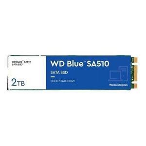 SSD | WESTERN DIGITAL | Blue SA510 | 2TB | SATA 3.0 | 3D NAND | Write speed 520 MBytes/sec | Read speed 560 MBytes/sec | M.2 | TBW 500 TB | MTBF 1750000 hours | WDS200T3B0B