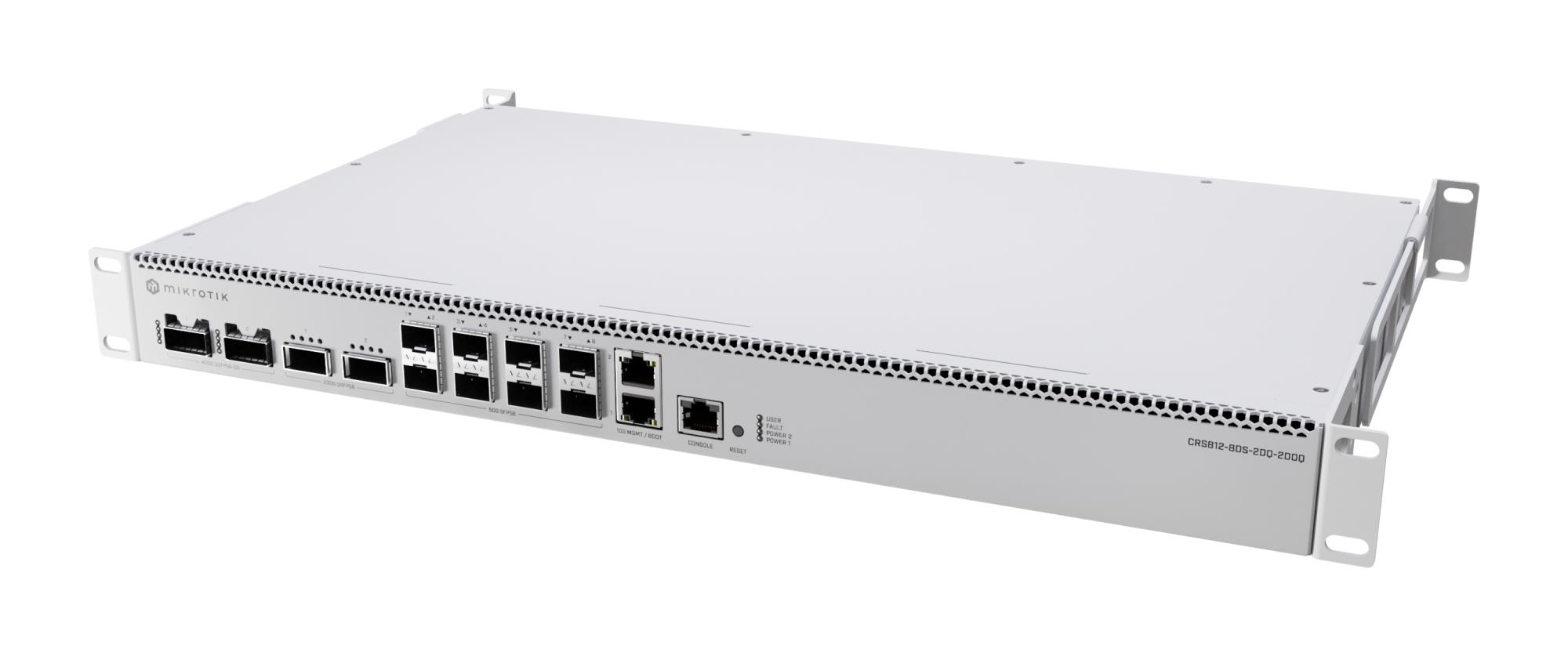 MIKROTIK CRS812-8DS-2DQ-2DDQ-RM