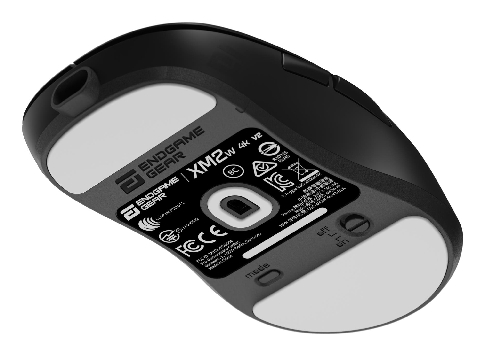 Миша ігрова бездротова Endgame Gear XM2w 4k v2, чорний на малюнкі №13