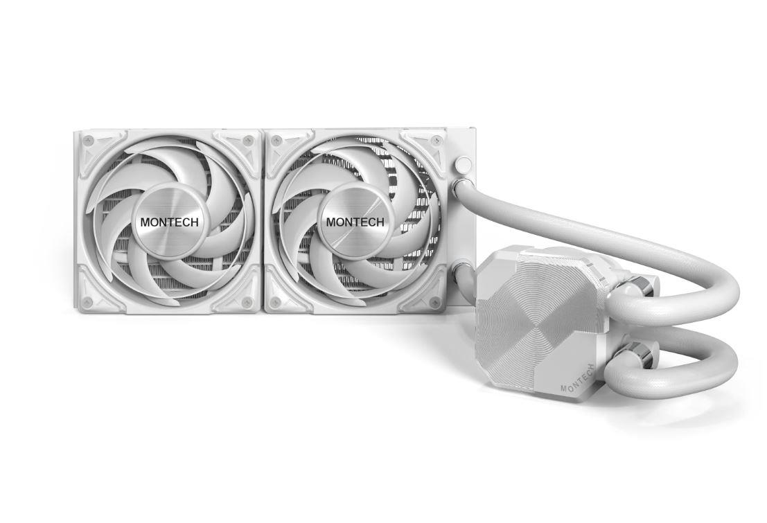 Система охолодження для комп’ютерного процесора MULTI SOCKET WHITE HYPERFLOW SILENT240(W) MONTECH на малюнкі №4