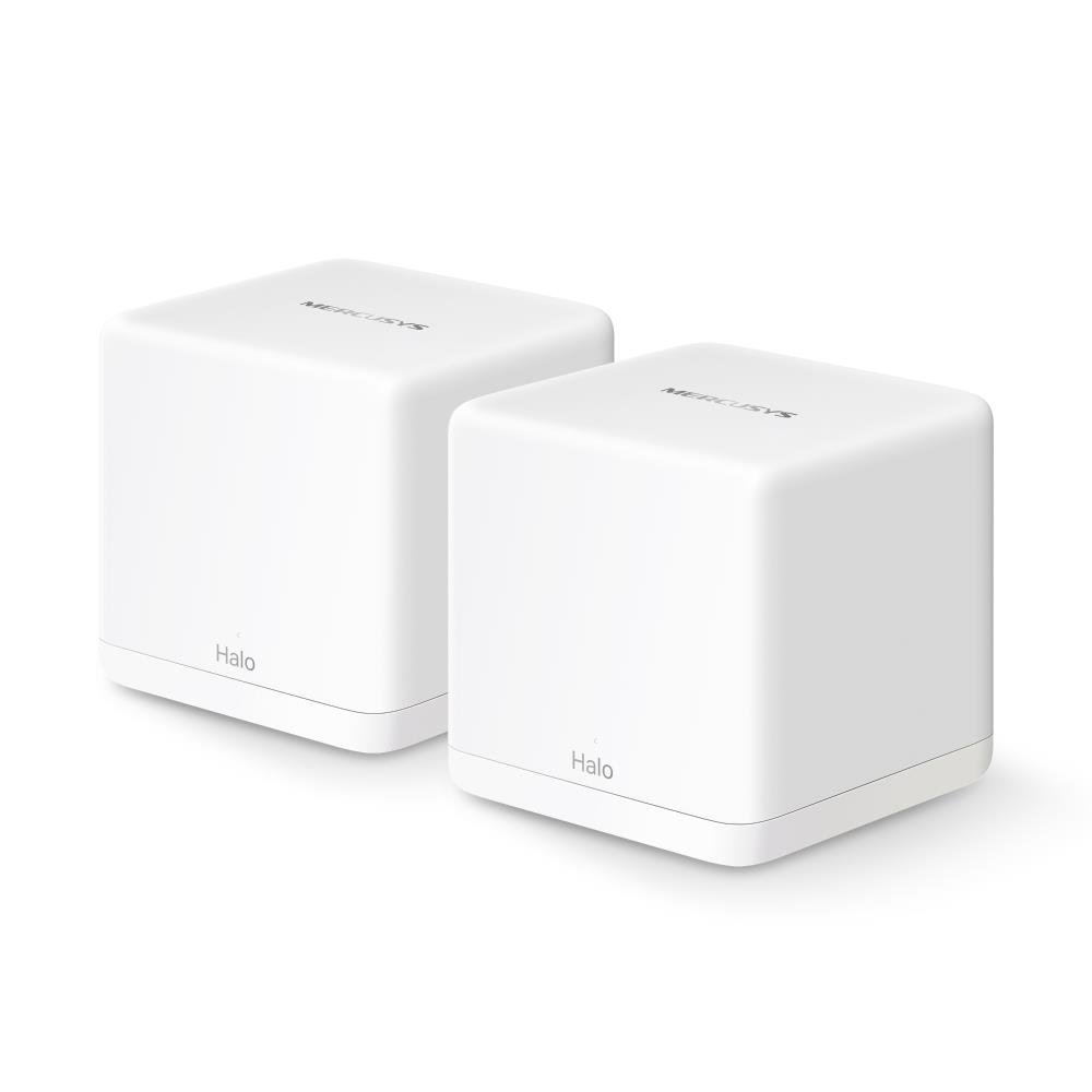 Wireless Router|MERCUSYS|Wireless Access Point / Router|2-pack|1500 Mbps|Mesh|IEEE 802.3ac|IEEE 802.11a|IEEE 802.11b|IEEE 802.11g|IEEE 802.11n|IEEE 802.11ax|2×10/100/1000M|LAN WAN ports 3|HALOH60X(2-PACK)