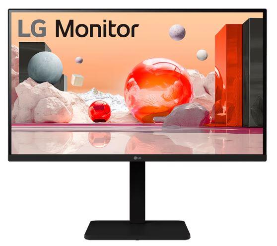 LCD Monitor LG 27" Panel IPS 1920x1080 16:9 100Hz Matte Speakers Swivel Pivot Height adjustable Tilt Colour Black 27BA550-B