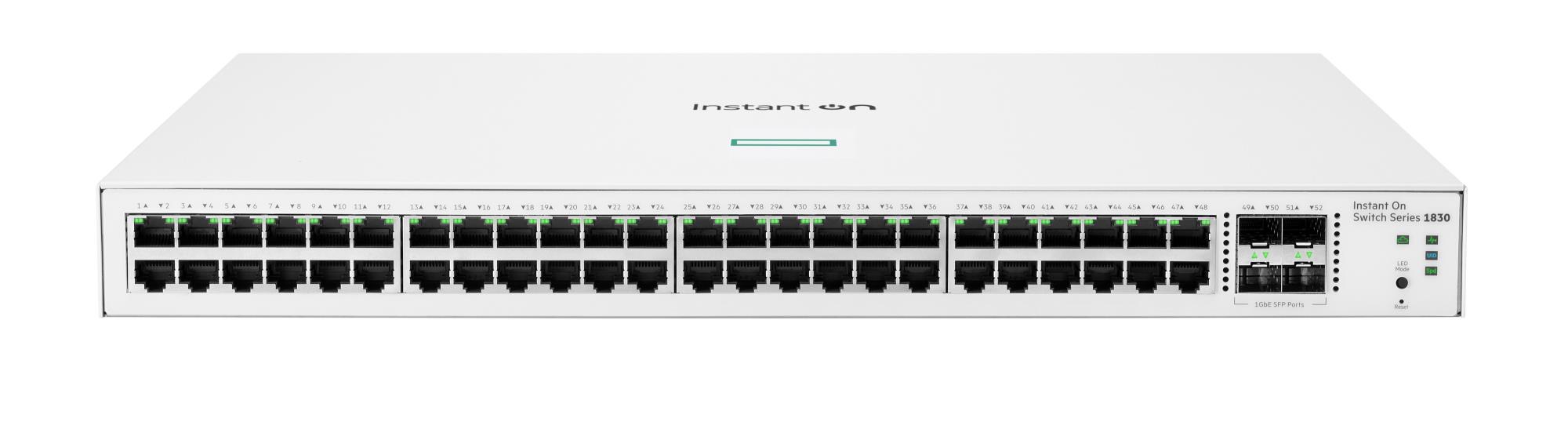 Net Switch 48PORT 1000M 1830/48G 4SFP JL814A Aruba By HPE