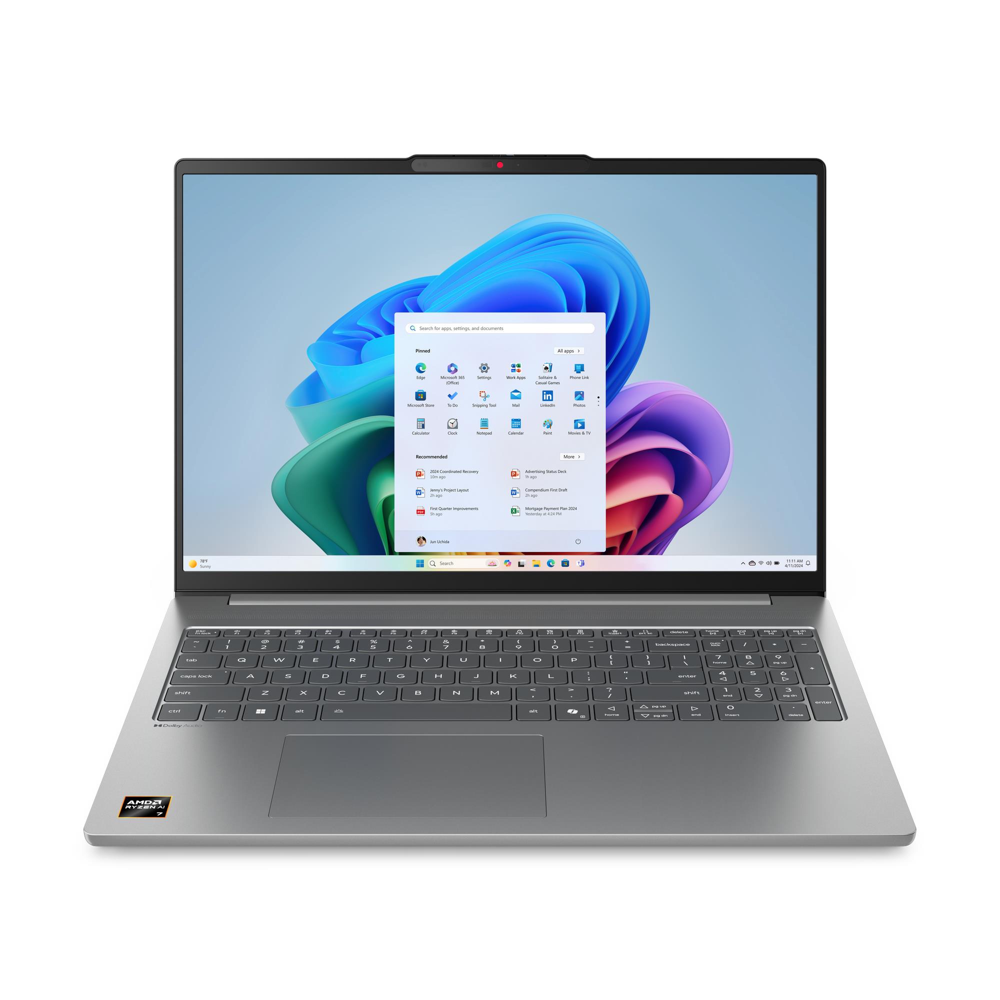 Ноутбук (портативний комп’ютер) IPS5-16ARP10 R7-7735HS 16" 32GB/1TB 83HU003ARA LENOVO