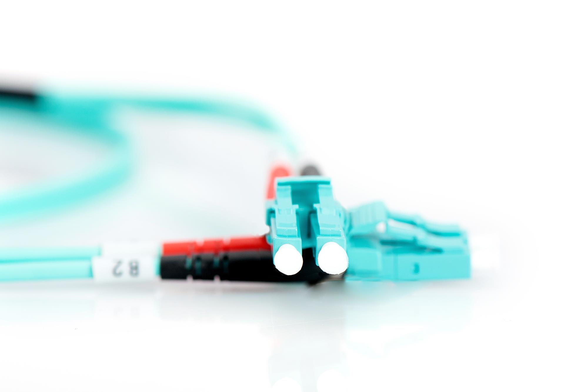 Волоконно-оптичний патч-корд, дуплекс, LC to LC MM OM3 50/125 µ, 5 м DK-2533-05/3 DIGITUS by ASSMANN на малюнкі №3