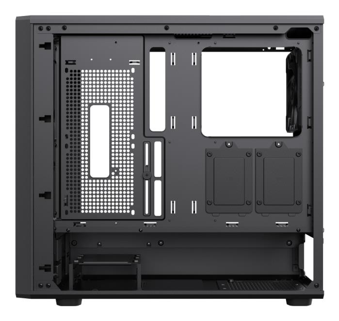 Корпус для компютера ATX W/O PSU CLAW 460 BK GAMEMAX на малюнкі №4