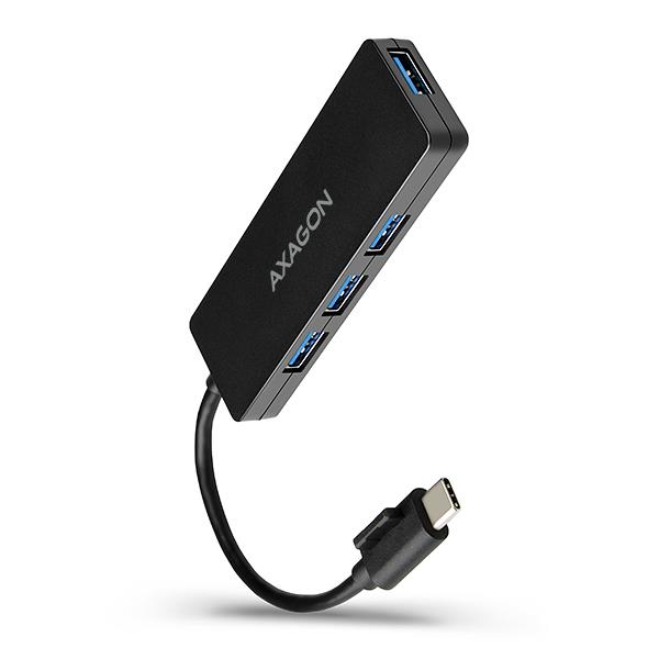 I/O HUB USB-C 4PORT SLIM/0.14 M HUE-G1 C AXAGON