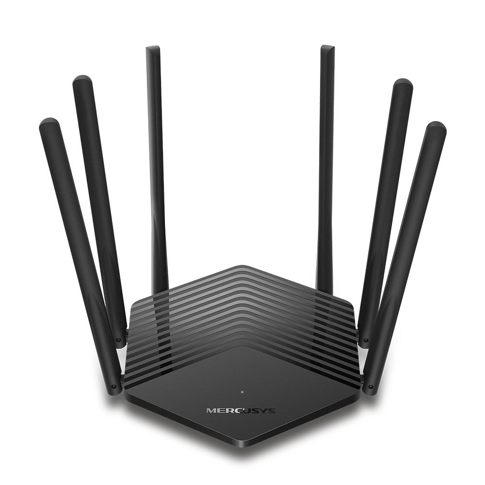 Wireless Router|MERCUSYS|1900 Mbps|1 WAN|2×10/100/1000M|Number of antennas 6|MR50G