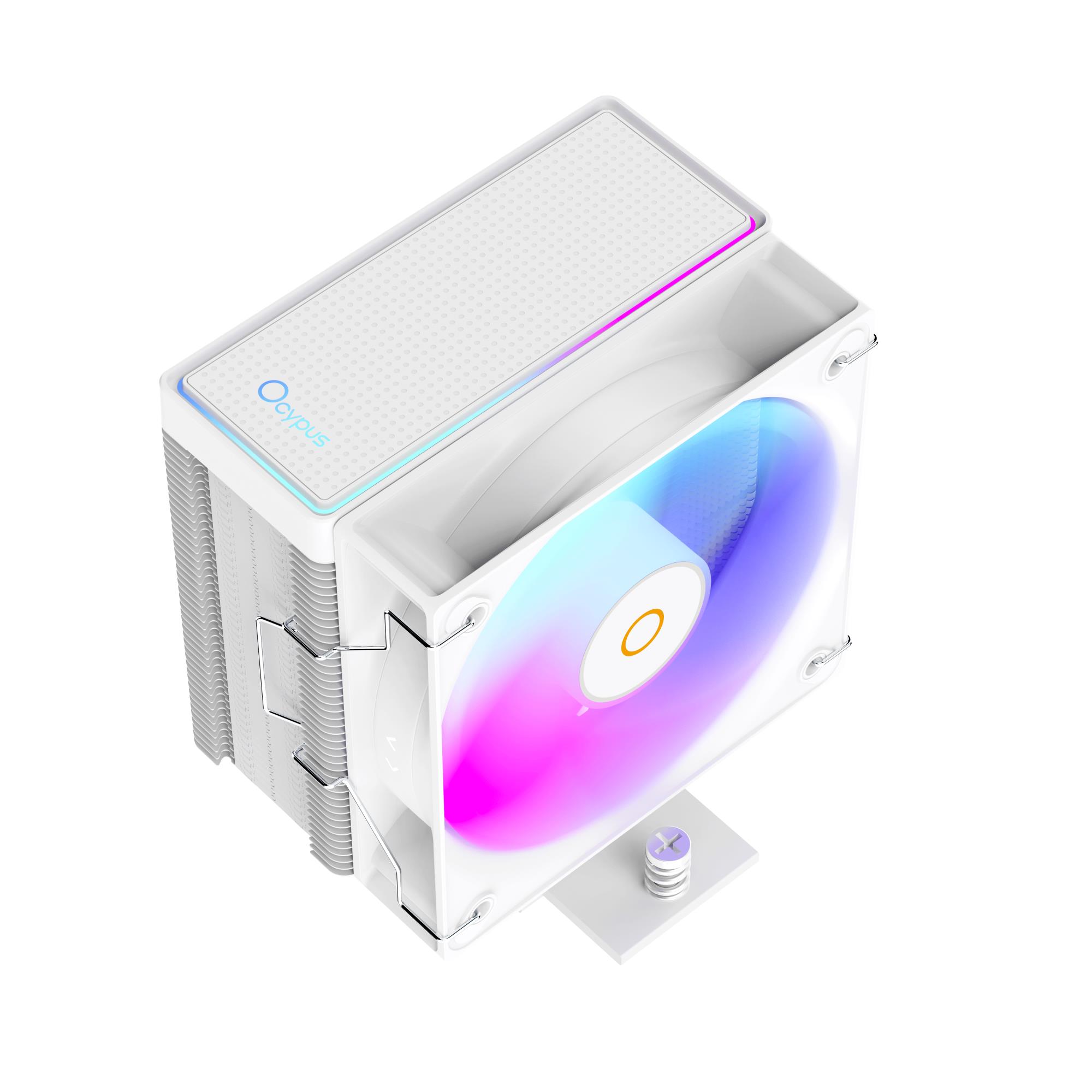 Система охолодження для компютерного процесора GAMMA A40 WH ARGB (GAMMA-A40-WH1AAWN00X-GL) OCYPUS на малюнкі №3