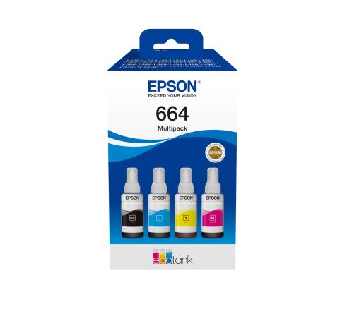 Ink Bottle Multipack 664 280ML/Ecotank C13T66464A Epson