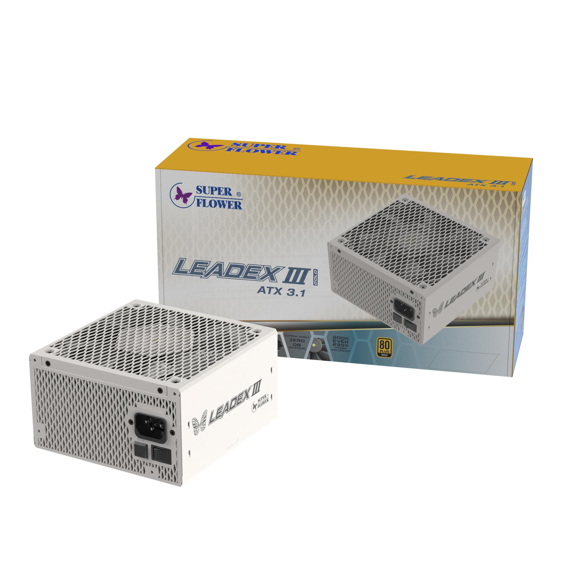 Блок живлення ATX3.1 1000W LEADEX VII XG SERIES (SF-1000F14XG) WHT SUPER FLOWER на малюнкі №5