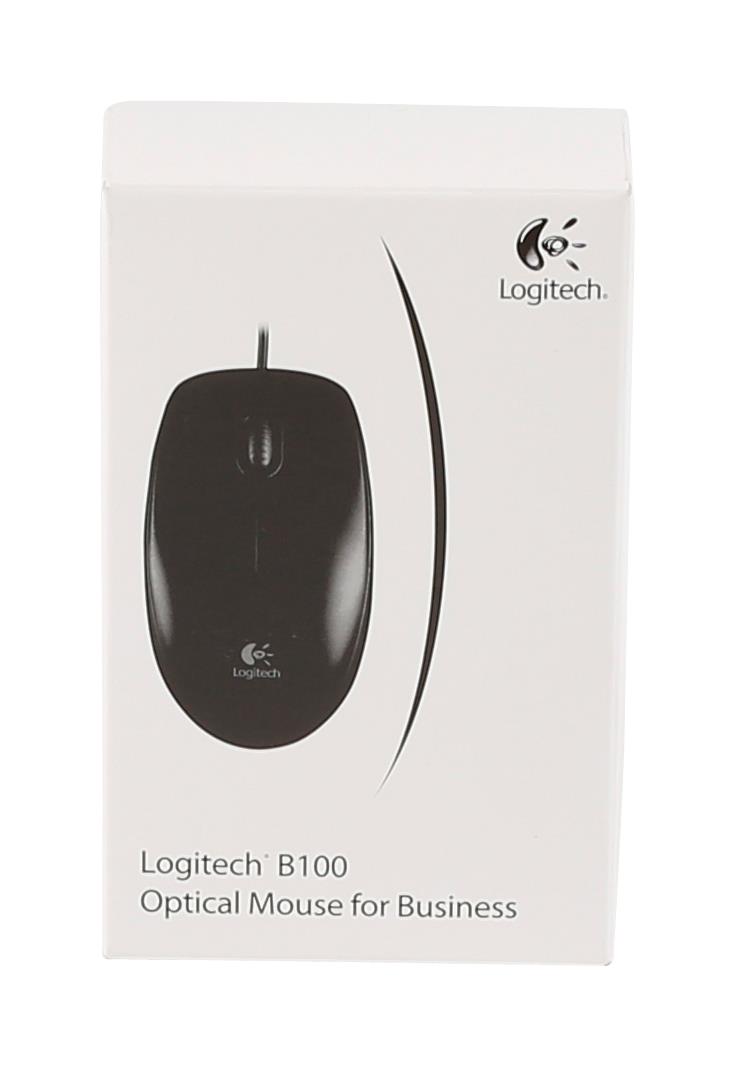 Mишка Logitech B100 (910-003357) Black USB на малюнкі №9