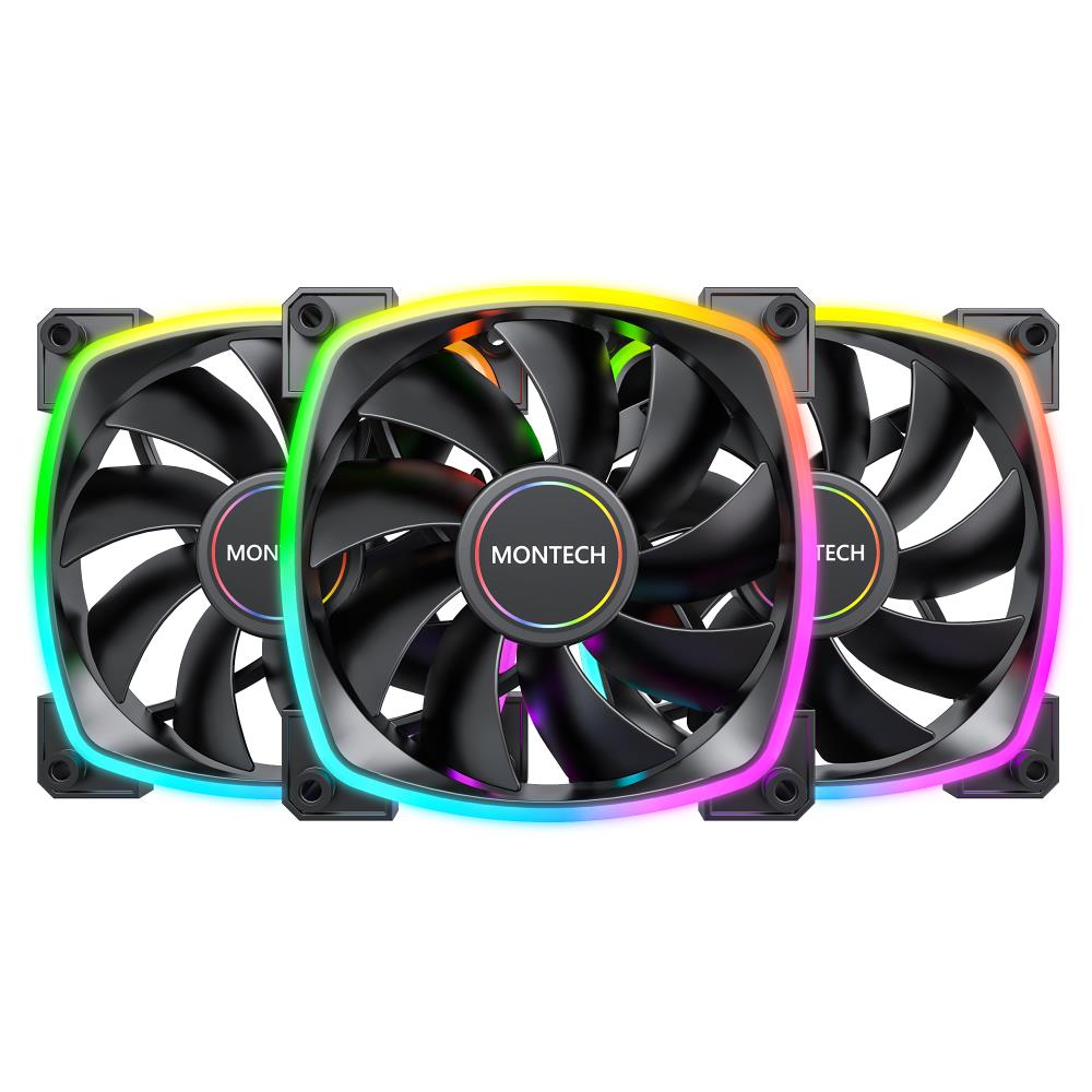 Корпусний вентилятор 120MM AX120(B3I1) MONTECH на малюнкі №10