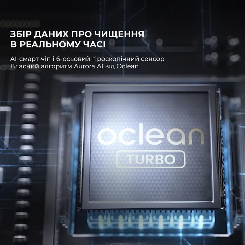 Електрична зубна щітка Oclean X Pro 20 Set Electric Toothbrush White 6970810556971 (Білий) дивитися зображення № 6