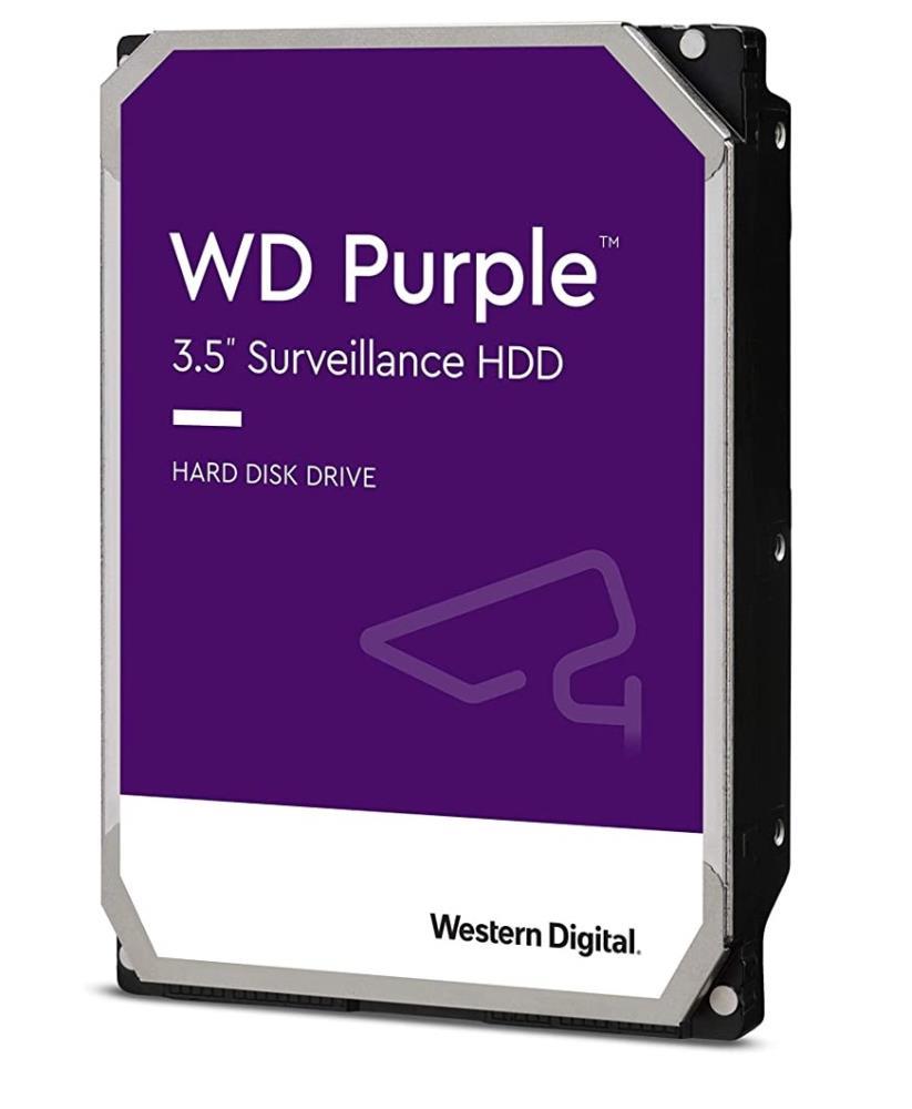 HDD | WESTERN DIGITAL | Purple | 4TB | SATA | 256 MB | 3,5