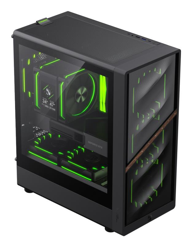 Корпус для компютера ATX W/O PSU AERIS 330 MB GAMEMAX на малюнкі №4