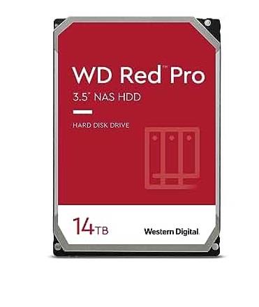 HDD | WESTERN DIGITAL | Red Pro | 14TB | SATA | 512 MB | 7200 rpm | 3,5