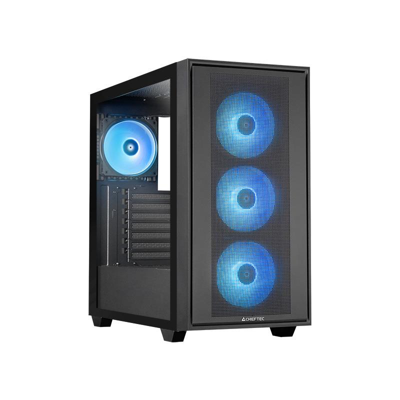 Case Miditower ATX W/O PSU/HUNTER3 GS-03B-OP Chieftec