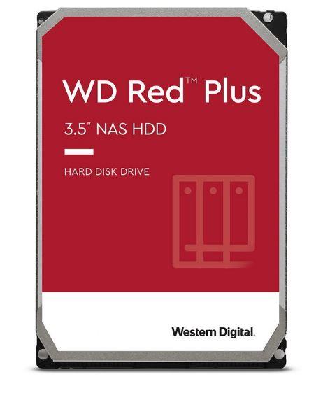 HDD | WESTERN DIGITAL | Red Plus | 6TB | SATA | 256 MB | 5400 rpm | 3,5