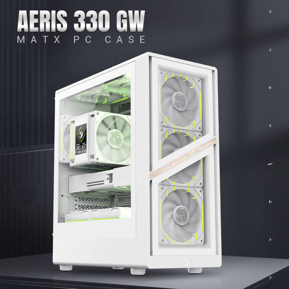 Корпус для компютера ATX W/O PSU AERIS 330 GW GAMEMAX на малюнкі №12