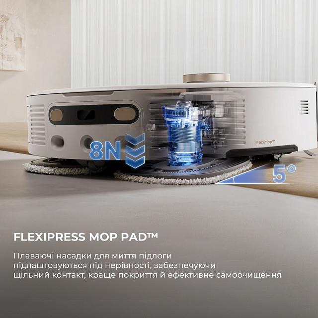 Робот пилосос V50 ULTRA COMPLETE MOVA RLV72LE-1 (Білий) дивитися зображення № 13