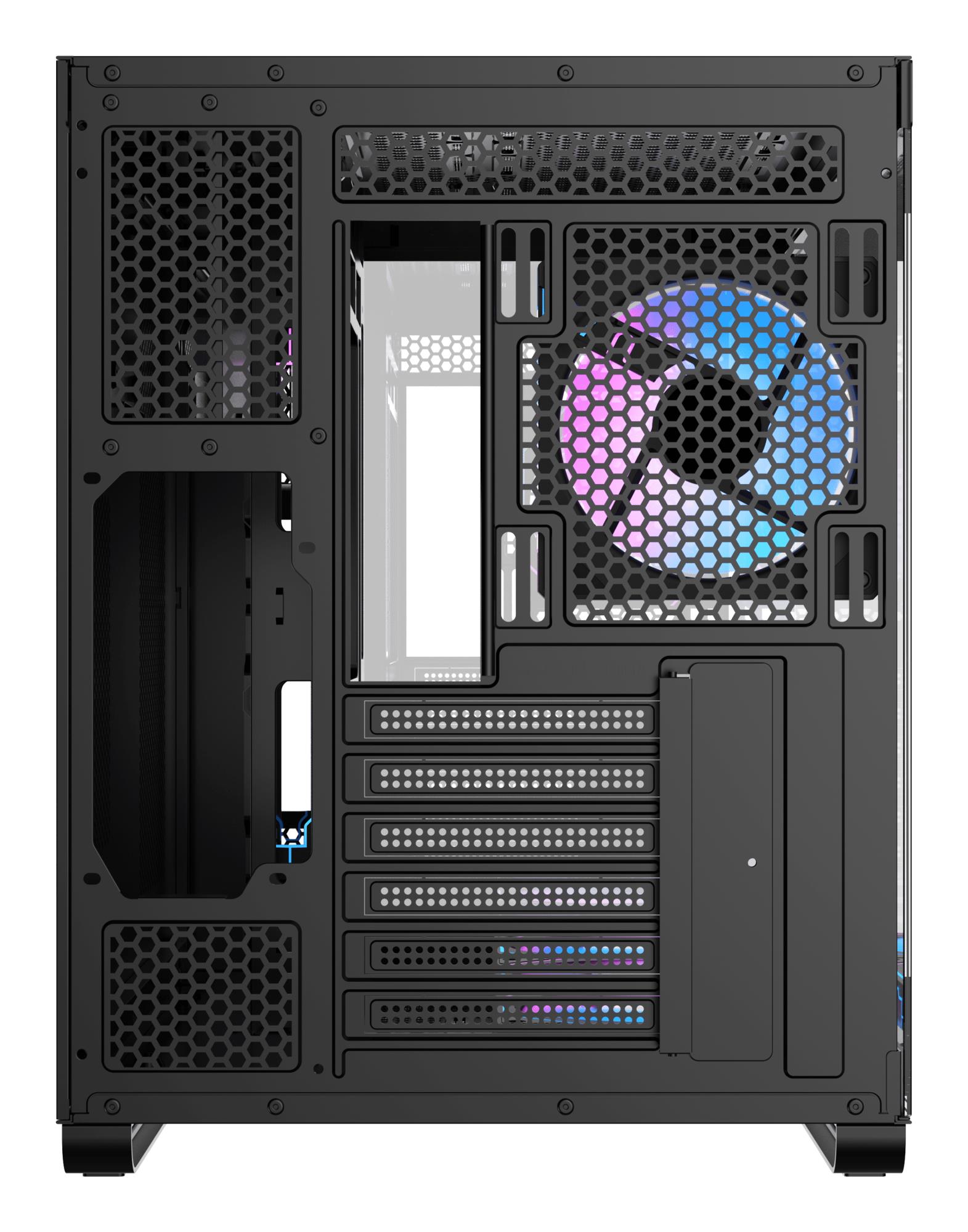 Корпус для компютера ATX W/O PSU IOTA C70 BK ARGB (IOTA-C70-BKD600XX-GL) OCYPUS на малюнкі №5