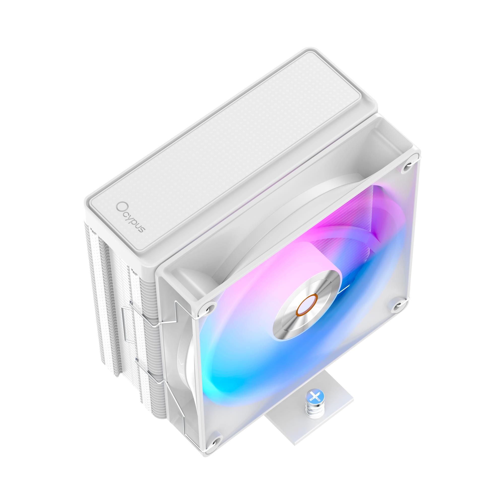Система охолодження для компютерного процесора DELTA A40 WH ARGB (DELTA-A40-WH1NAWN00X-GL) OCYPUS на малюнкі №3