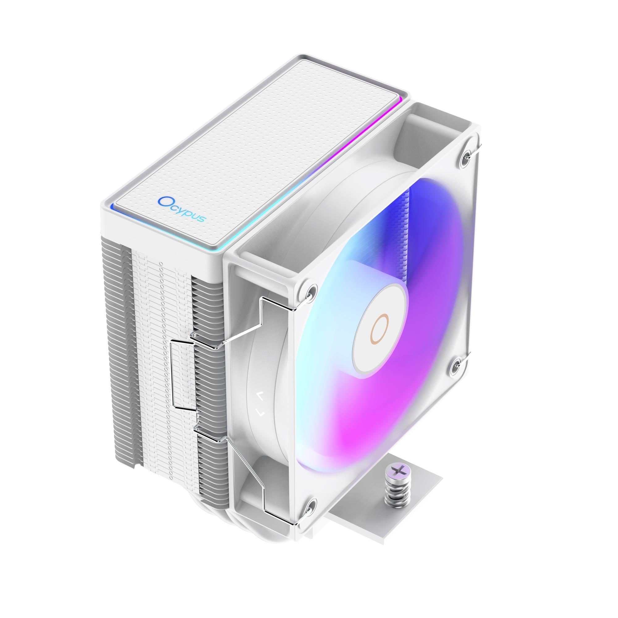 Система охолодження для компютерного процесора GAMMA A40 WH ARGB (GAMMA-A40-WH1AAWN00X-GL) OCYPUS на малюнкі №1