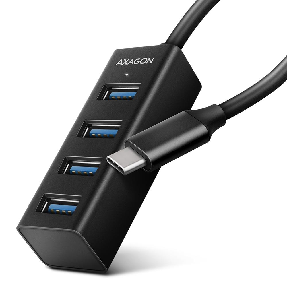 I/O HUB USB-C 4PORT MINI/0.2 M HUE-M1 C AXAGON