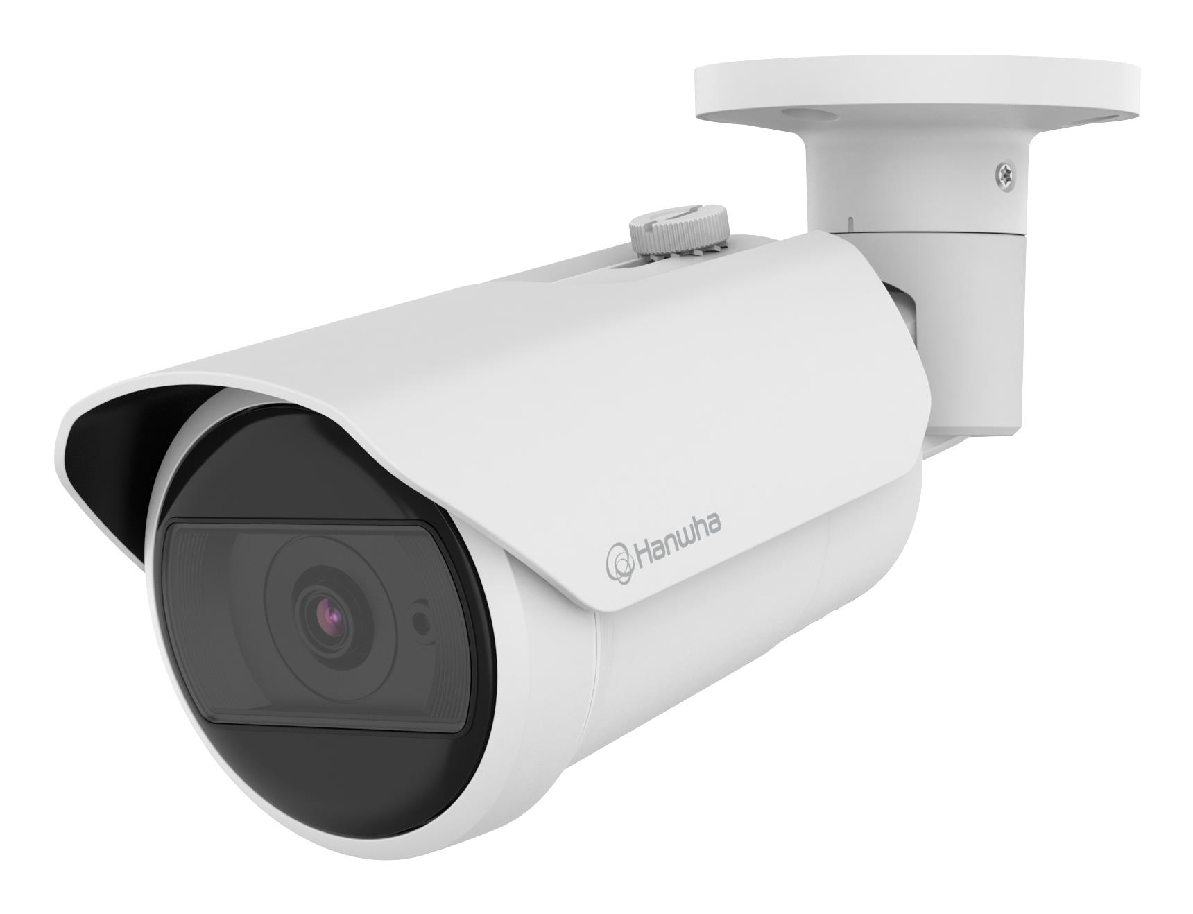 Мережева камера циліндрична 5MP @ 30fps, fix lens 4mm (H:80°/V: 59°) QNO-C8023R HANWHA VISION