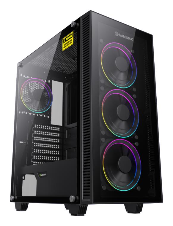 Корпус для компютера MATX W/O PSU DRACO XD GAMEMAX на малюнкі №1