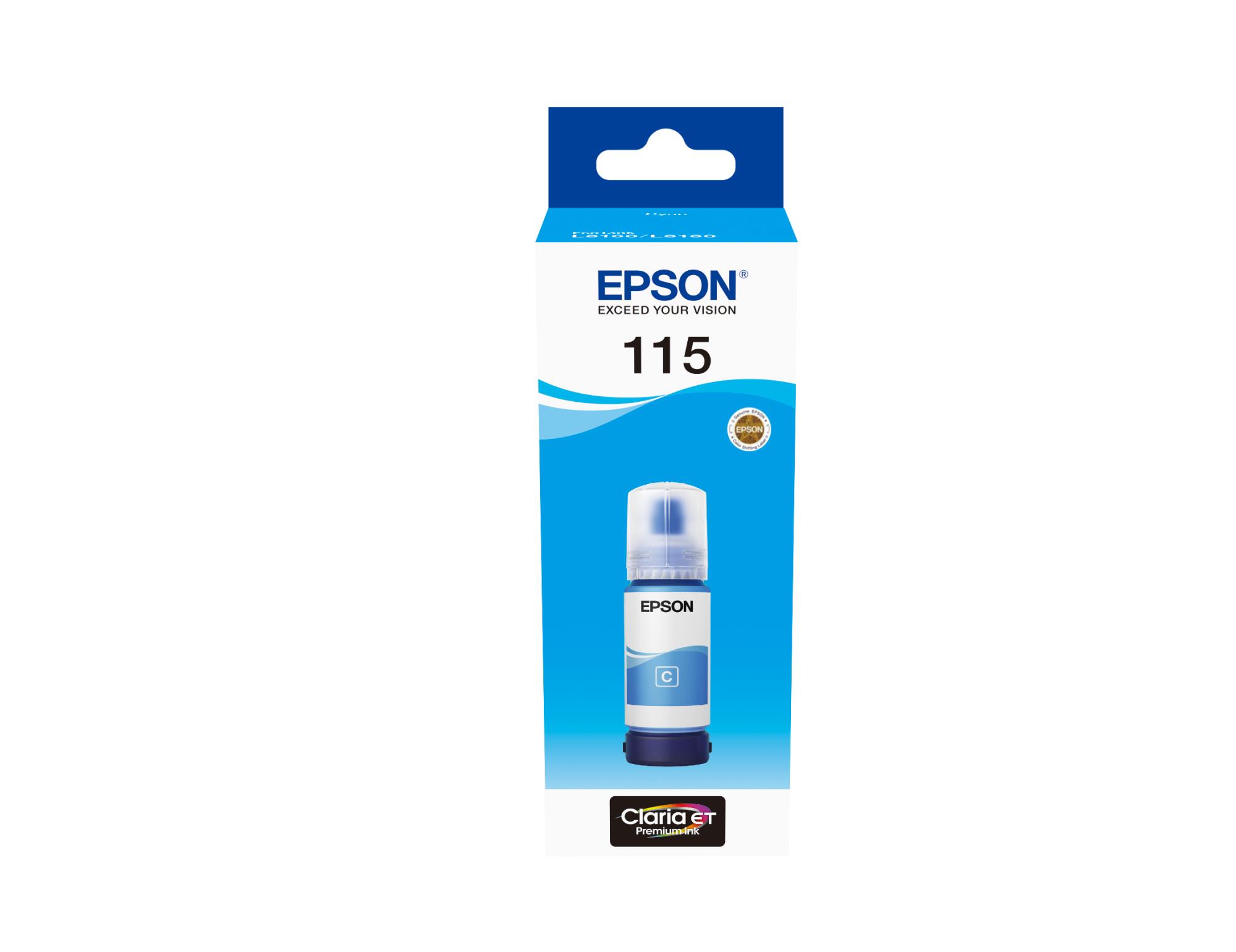Ink Bottle Cyan 115/Ecotank C13T07D24A Epson