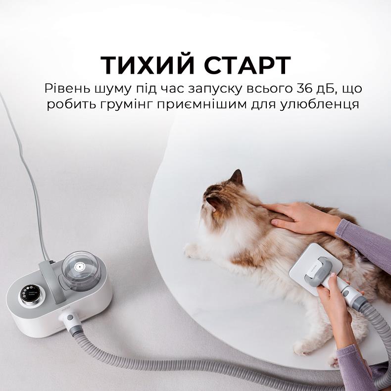 Набір для грумінгу Mova Pet Grooming G1Pro CH2 (Білий) дивитися зображення № 8