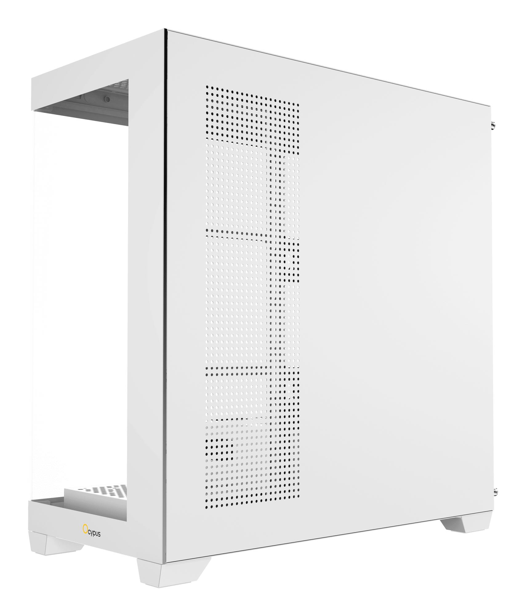 Корпус для компютера ATX W/O PSU GAMMA C72 WH (GAMMA-C72-WHD000XX-GL) OCYPUS на малюнкі №4