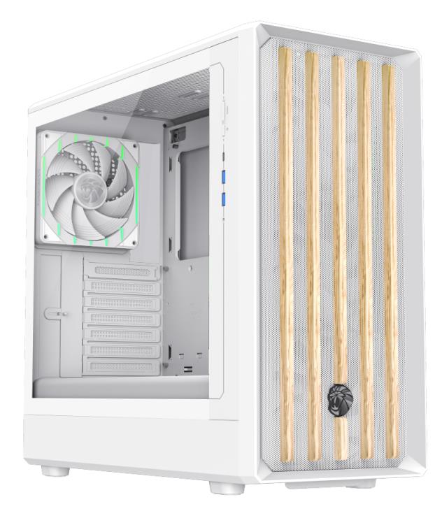 Корпус для компютера ATX W/O PSU CLAW 460 WW GAMEMAX на малюнкі №1