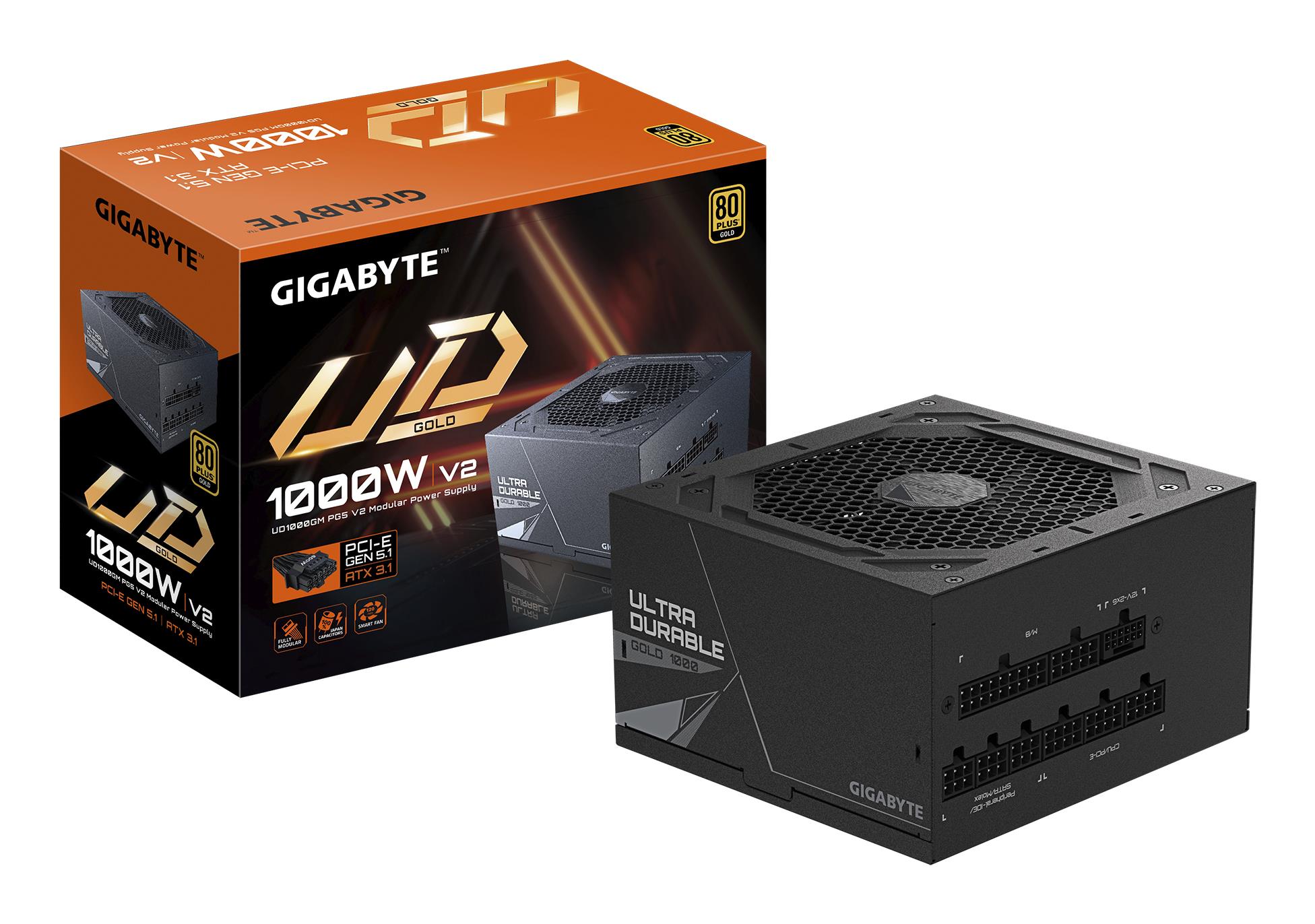 Power Supply|GIGABYTE|ATX|PC|100 - 240 V|1000 W|GP-UD1000GMPG5V2
