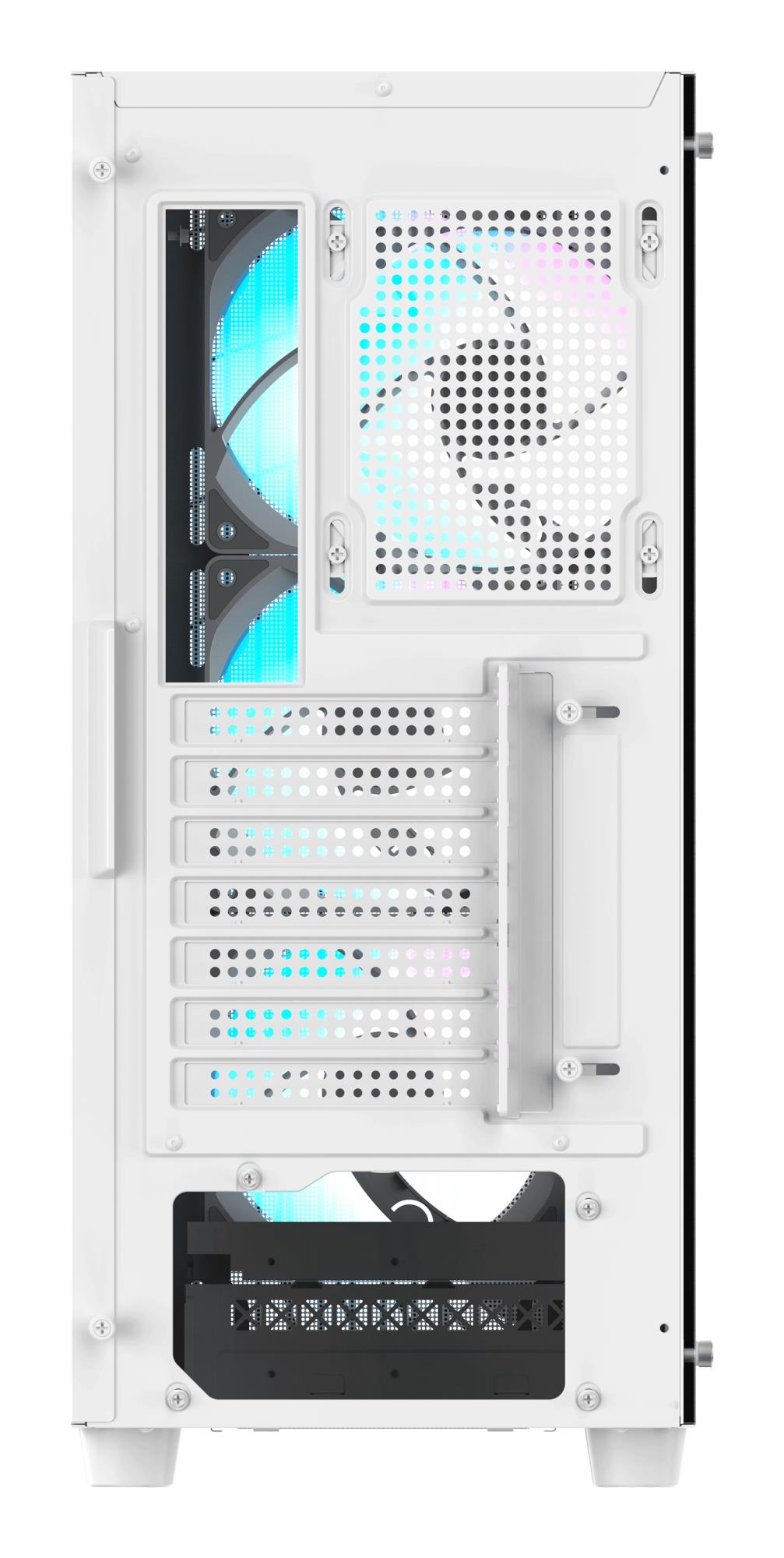 Корпус для компютера ATX W/O PSU GAMMA C70 WH ARGB (GAMMA-C70-WHG400XX-GL) OCYPUS на малюнкі №5