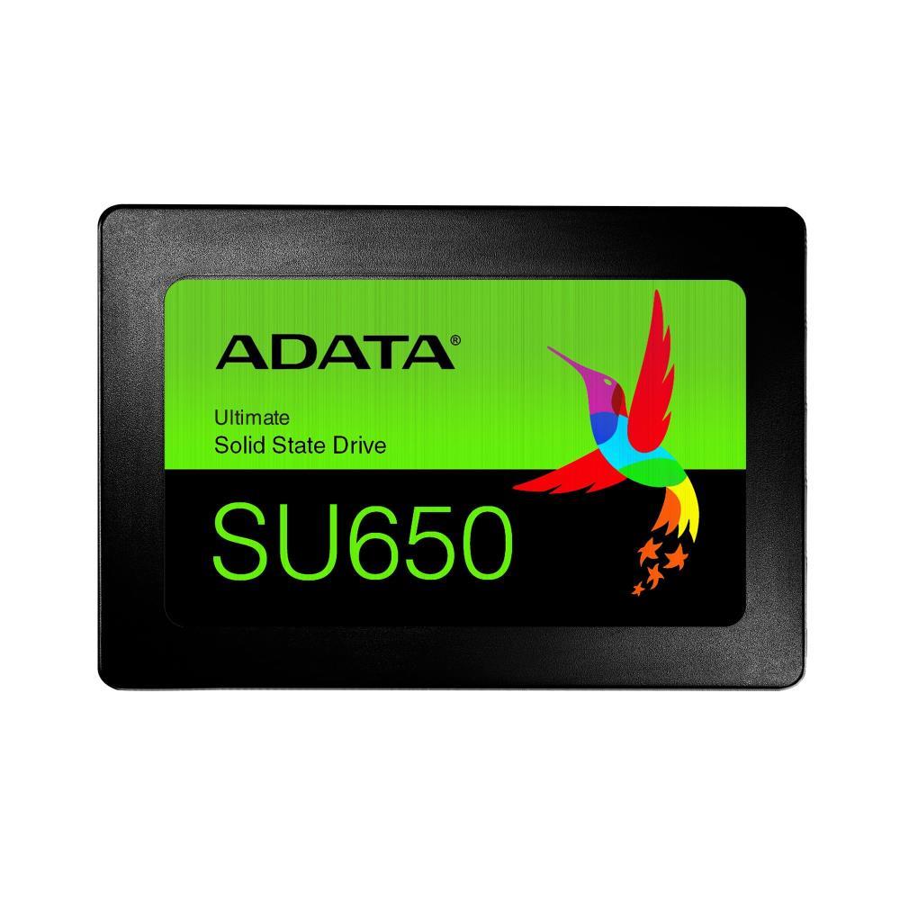 SSD | ADATA | SU650 | 256GB | SATA 3.0 | 3D NAND | Write speed 450 MBytes/sec | Read speed 520 MBytes/sec | 2,5