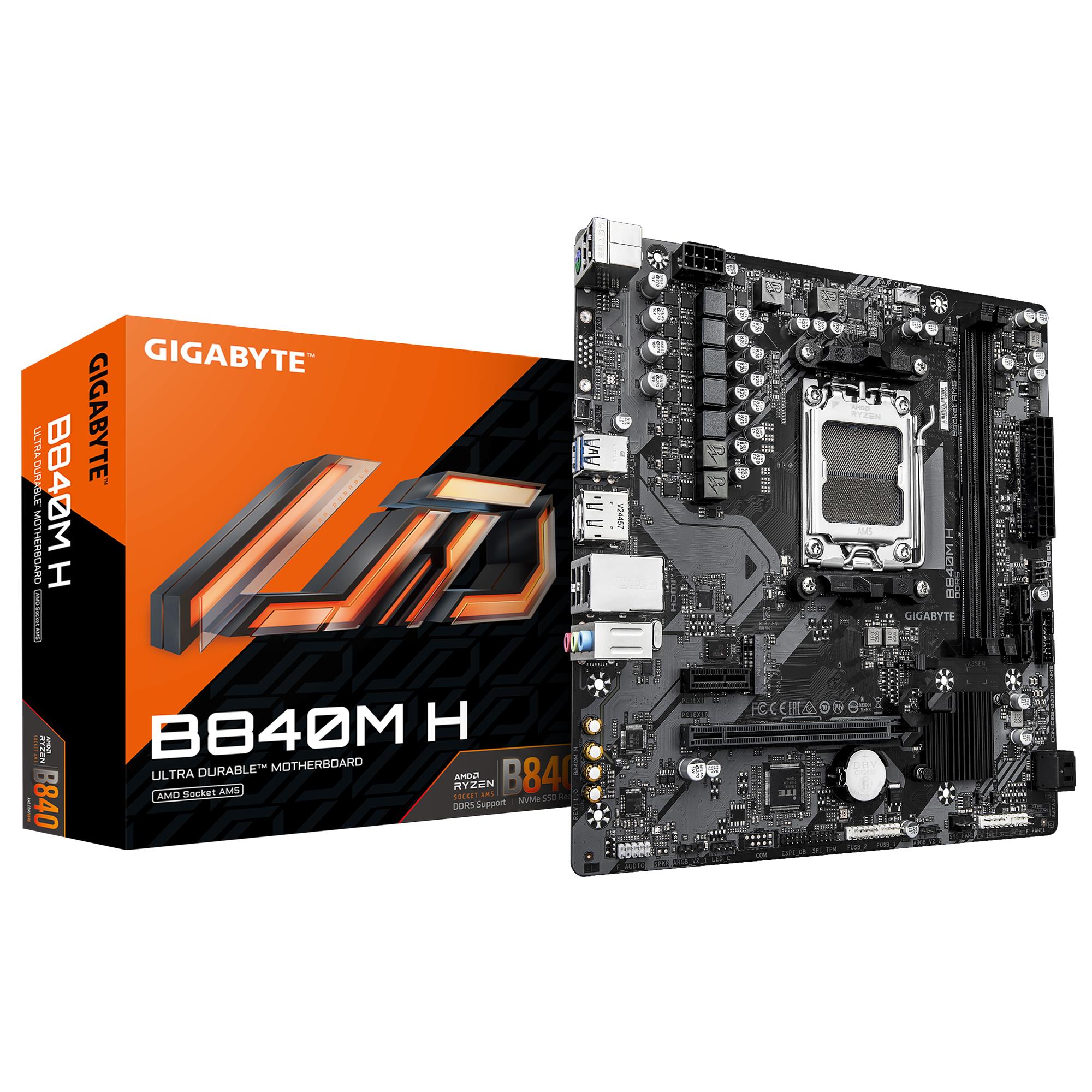 Motherboard AMD B840 SAM5 mATX/B840M H Gigabyte