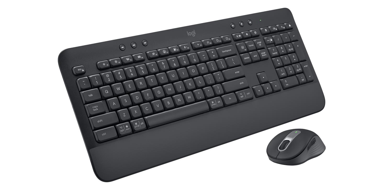 Комплект (клавіатура, мишка) бездротовий Logitech MK650 Combo for Business Graphite (920-011004) на малюнкі №1