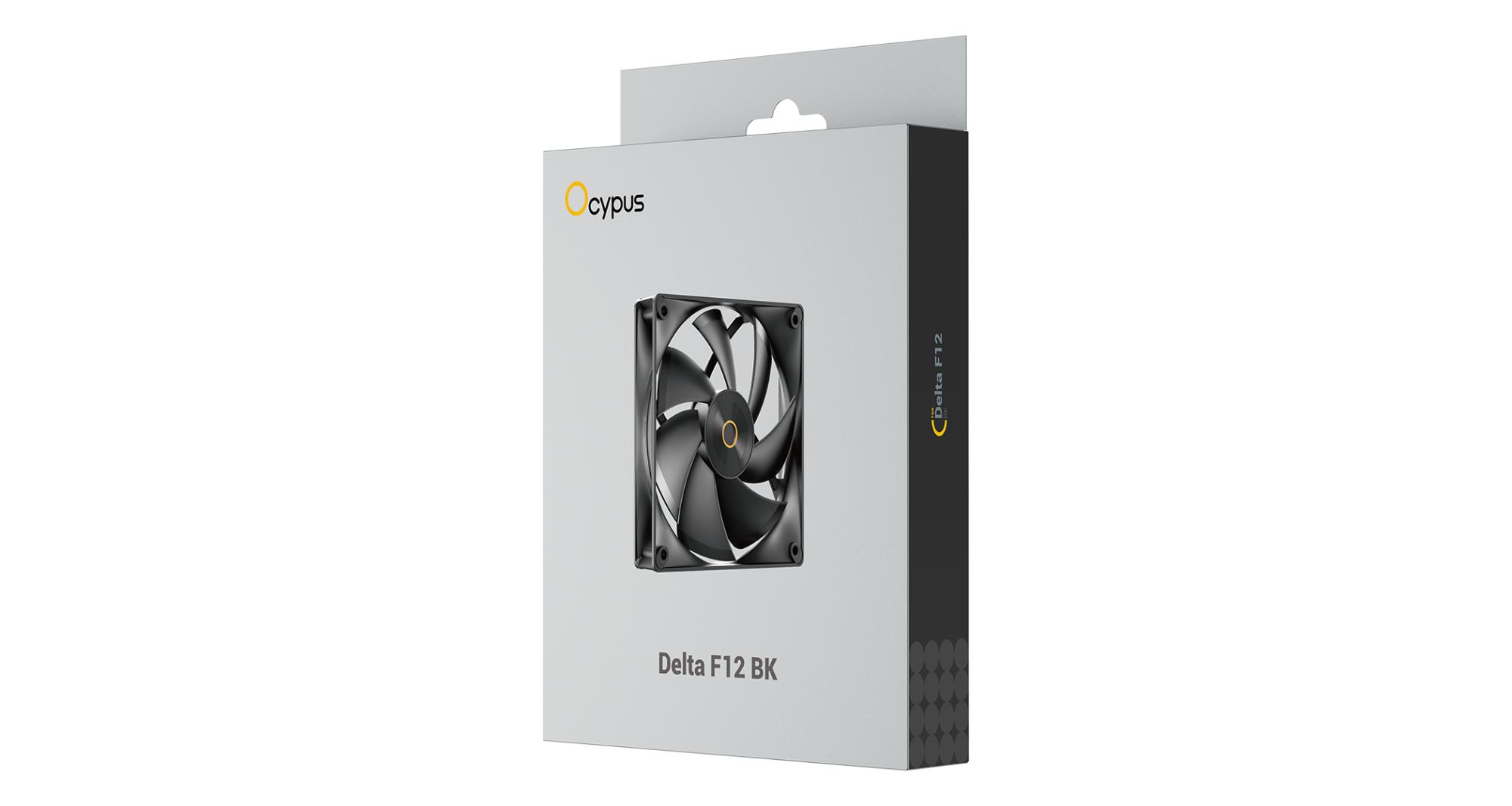 Корпусний вентилятор 120MM DELTA F12 BK (DELTA-F12-BK1NM00X-GL) OCYPUS на малюнкі №5