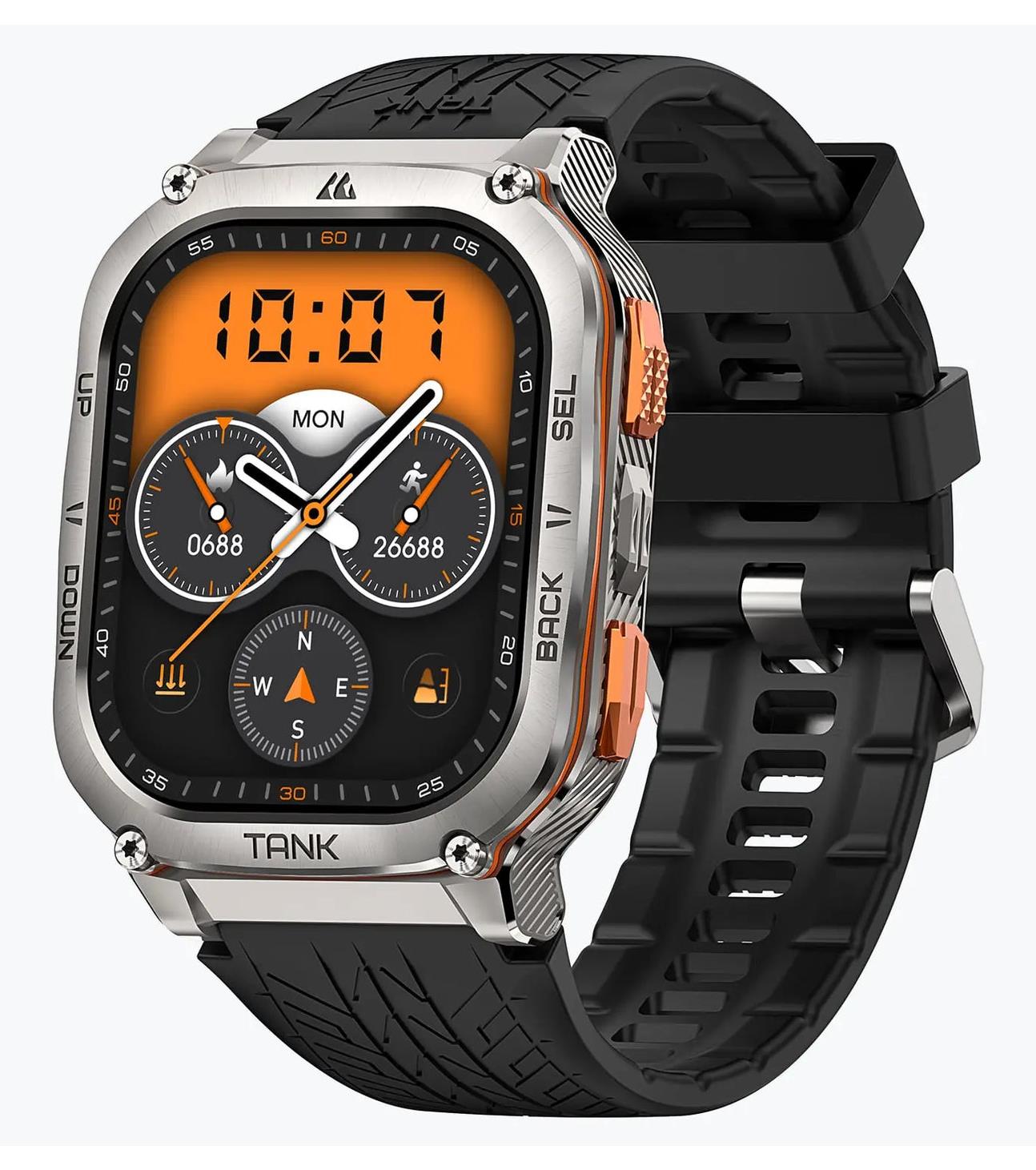 Розумний годинник TANK M3 ULTRA SIL KOSPET