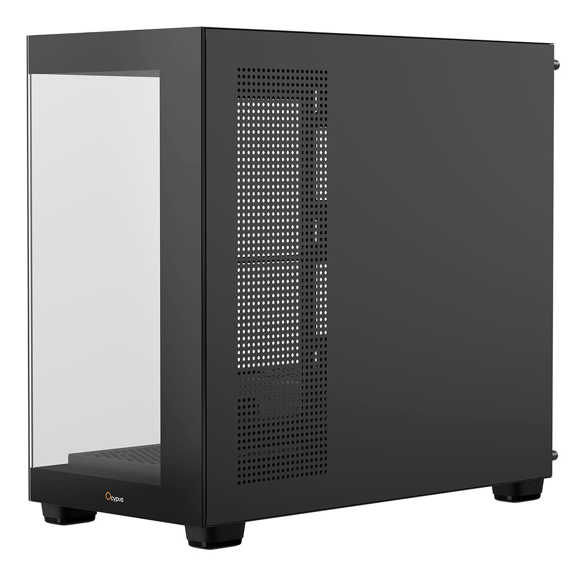 Корпус для компютера MATX W/O PSU GAMMA C52 BK (GAMMA-C52-BKD000XX-GL) OCYPUS на малюнкі №4