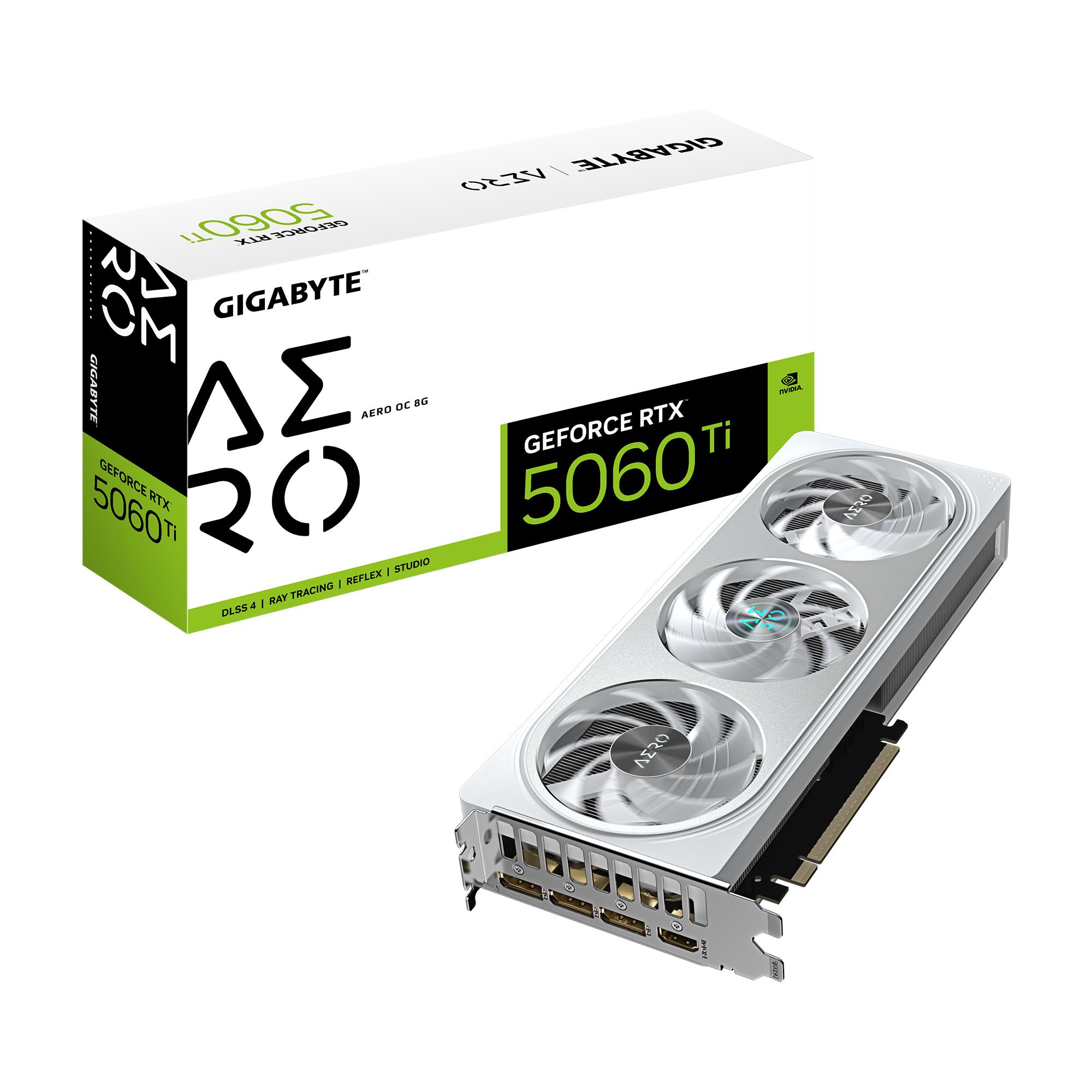 VGA PCIE16 RTX5060TI 8 GB/GV-N506TAERO OC-8GD Gigabyte