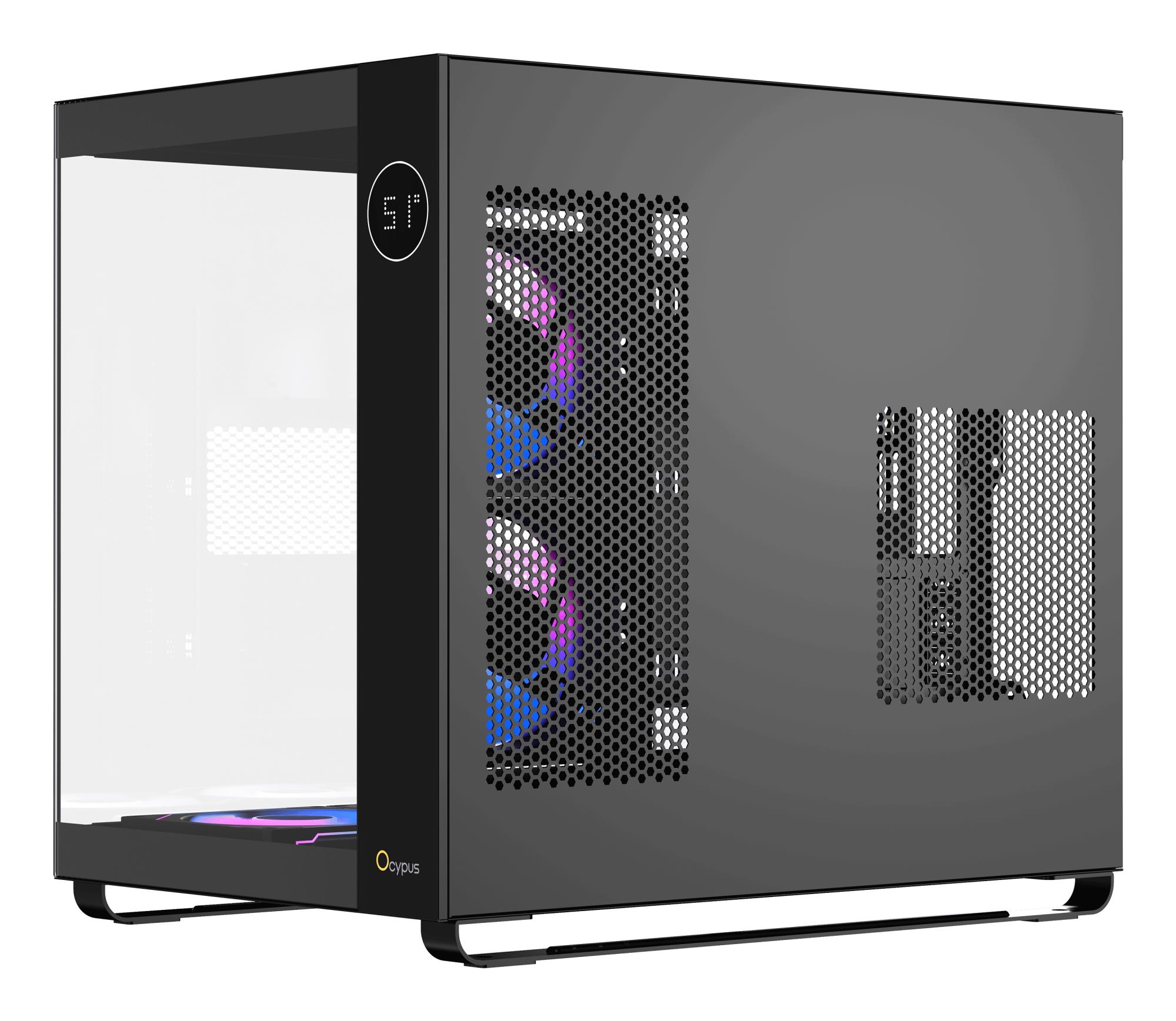 Корпус для компютера ATX W/O PSU IOTA C70 BK ARGB (IOTA-C70-BKD600XX-GL) OCYPUS на малюнкі №4