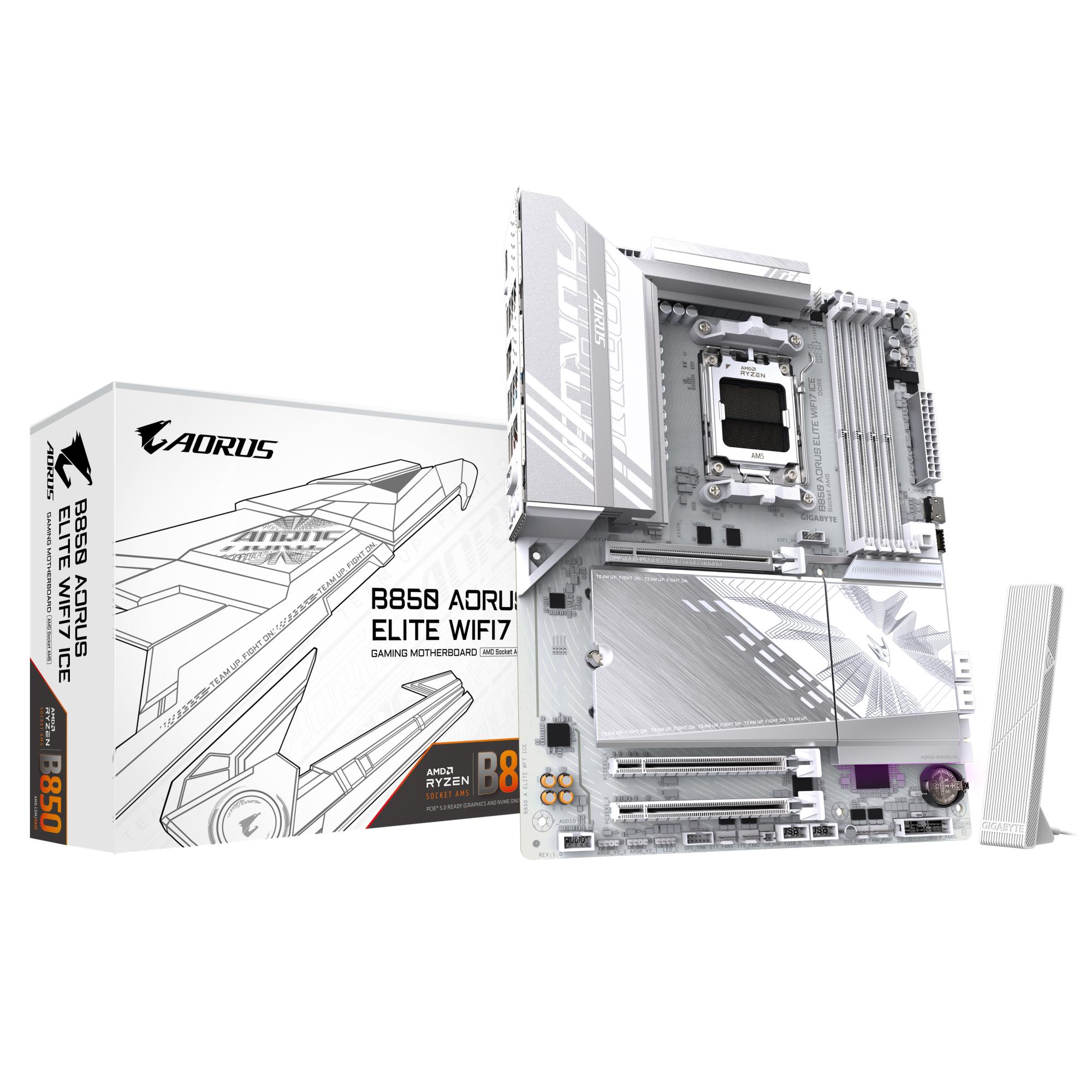 GIGABYTE B850 A ELITE WF7 ICE 1.1