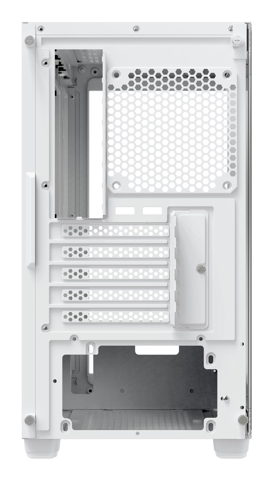 Корпус для компютера MATX W/O PSU GAMMA C52 WH (GAMMA-C52-WHD000XX-GL) OCYPUS на малюнкі №5