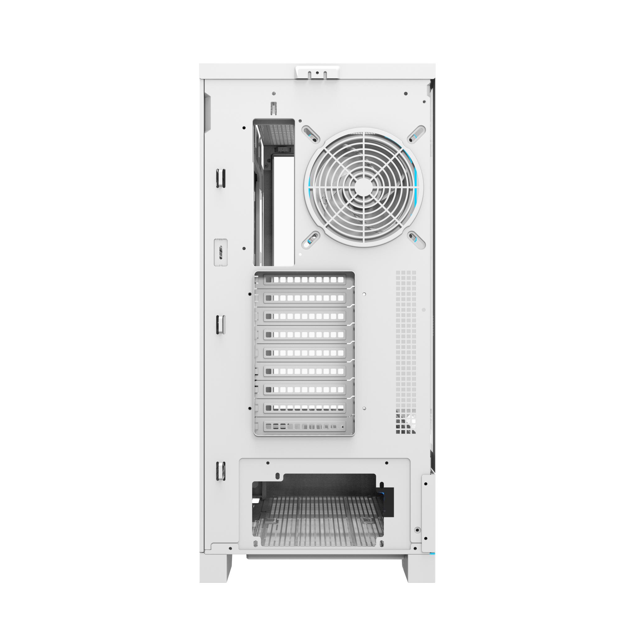 Корпус для компютера DARK FLASH ATX без блока живлення DY451L PRO білий на малюнкі №5